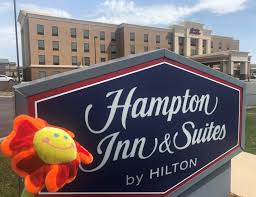 Hotel lobby seating area